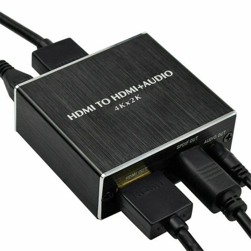 Extracteur Audio stéréo HDMI vers HDMI, convertisseur optique TOSLINK SPDIF + adaptateur séparateur Audio HDMI 3.5mm