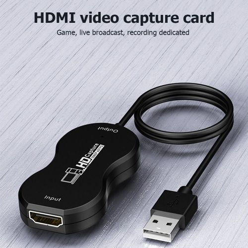 Mini Boîtier D'enregistrement Et Diffusion En Direct, Carte D'acquisition Usb 2.0, Hdmi, 1080p, Pour Jeux Vidéo Dvd, Ps4