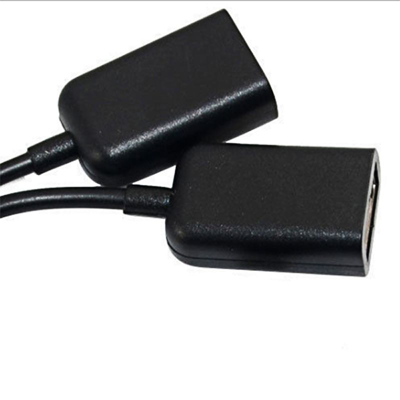 Adaptateur Micro USB / Type C  2 OTG, cble HUB  double Po... - 3