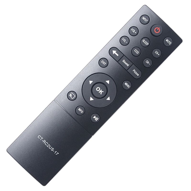 CT-RC2US-17 Tlcommande Pour Toshiba HD Smart TV 55L621U 49... - 3