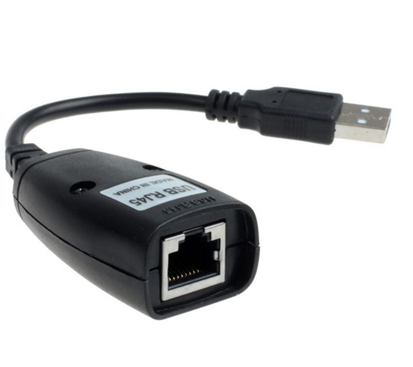 Adaptateur d'extension USB 50m simple Ethernet CAT5E 6, cbl... - 4