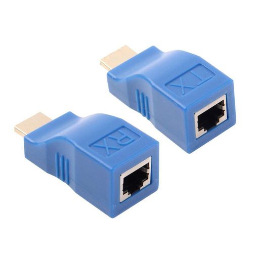Extension HDMI 4k RJ45, jusqu'à 30m sur CAT5e / 6 UTP LAN, câble Ethernet pour HDTV HDPC