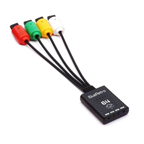 Adaptateur De Contrôleur De Jeu Sans Fil Bluetooth, Pour Console Nintendo 64 N64, Supporte Jusqu'à Quatre Manettes