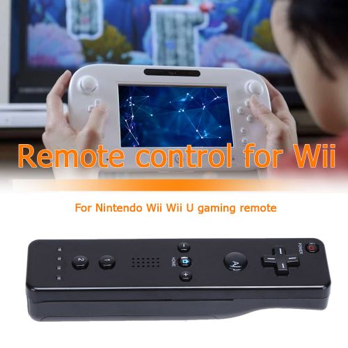 Manette De Jeu Noire Pour Console Nintendo Wii U, Contrôleur À Distance