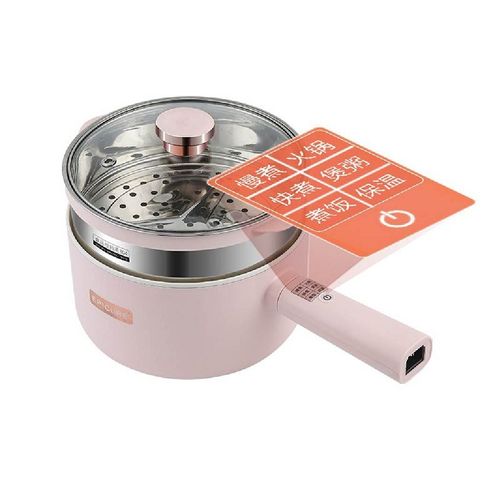 Casserole Électrique Intégrée À Long Manche,Casserole En Céramique Antiadhésive,Casserole De Cuisine Domestique De Dortoir,220v
