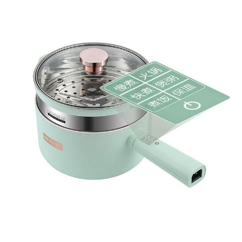 Casserole Électrique Intégrée À Long Manche,Casserole En Céramique Antiadhésive,Casserole De Cuisine Domestique De Dortoir,220v