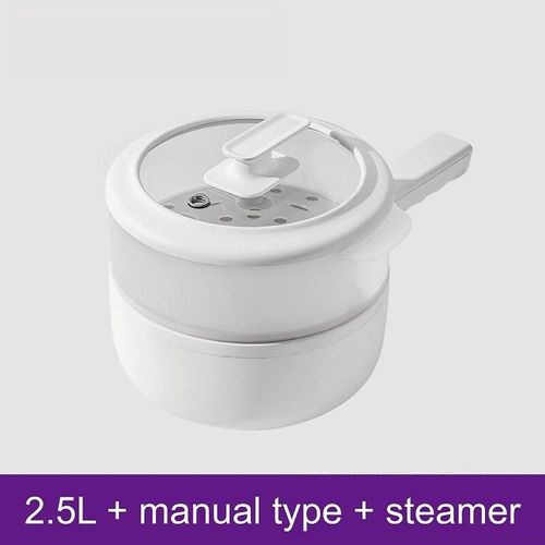 Marmite Électrique Domestique,Nouilles Instantanées,Petite Cuisinière Électrique,Multifonction,Mini Dortoir,Outil De Cuisine À Faible Puissance,1,6 L,2,5 L