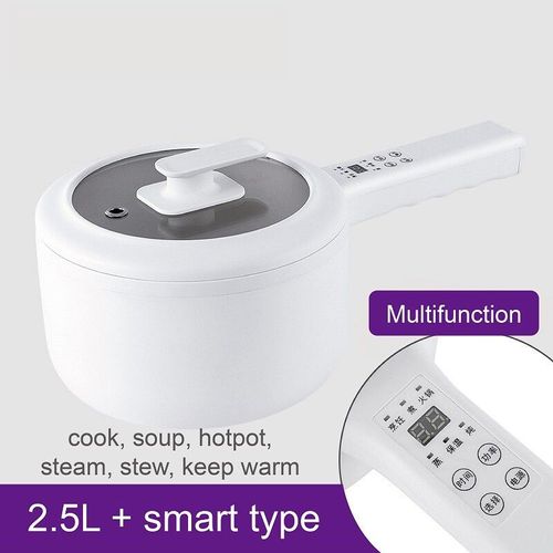 Marmite Électrique Domestique,Nouilles Instantanées,Petite Cuisinière Électrique,Multifonction,Mini Dortoir,Outil De Cuisine À Faible Puissance,1,6 L,2,5 L