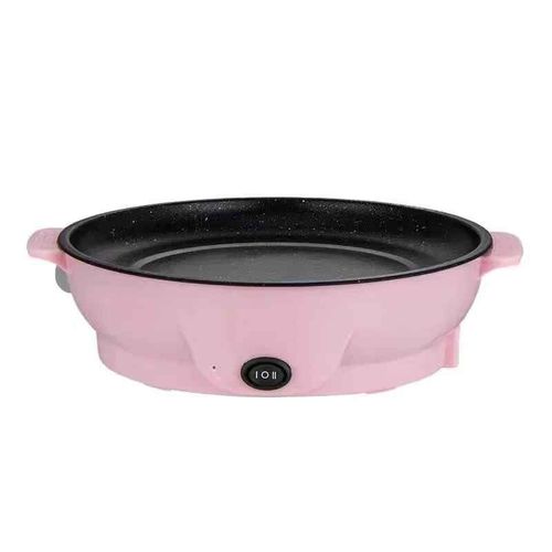 Poêle Électrique Multifonctionnelle Avec Plaque Chauffante Sans Fumée,Parfaite Pour Griller,Rôtir Et Frire,220v