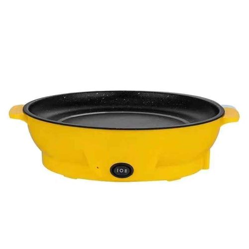 Poêle Électrique Multifonctionnelle Avec Plaque Chauffante Sans Fumée,Parfaite Pour Griller,Rôtir Et Frire,220v
