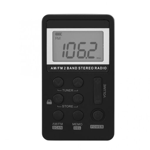 Mini radio Mini Radios, 3-en-1 auto-alimenté à manivelle Radio AM/F...