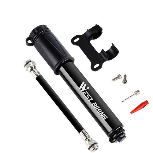 Pompe À Vélo Pompe Vélo Pour Vtt Velo De Route Bmx Mini Bike Accessoire Ballon Fit Embout Gonflage Valve Presta/Schrader