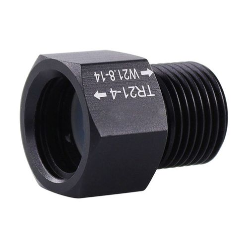Adaptateur de cylindre de CO2 T21-4 à W21.8-14, 1 pièce, convertisseur d'adaptateur de cylindre de CO2 en aluminium pour Sodastream