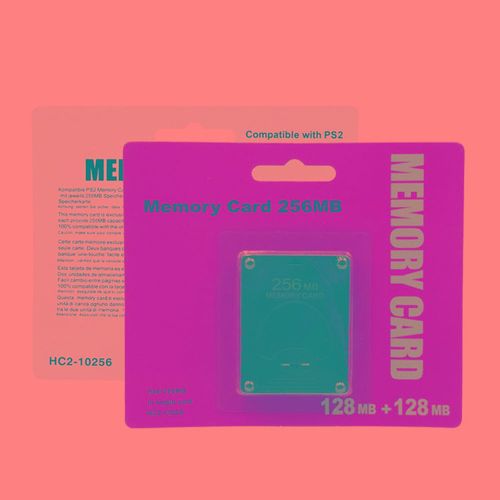 Carte Mémoire D'extension, 256 Mo, Noir, Pour Sony Playstation 2, Ps2