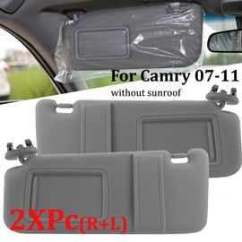 Pare-Soleil De Voiture Gris Pour Toyota Camry,2007,2008,2009,2010,2011,Côté Conducteur,Côté Passager,Magasins Droits,Evalu7432006780b0 - Type Gray Pair