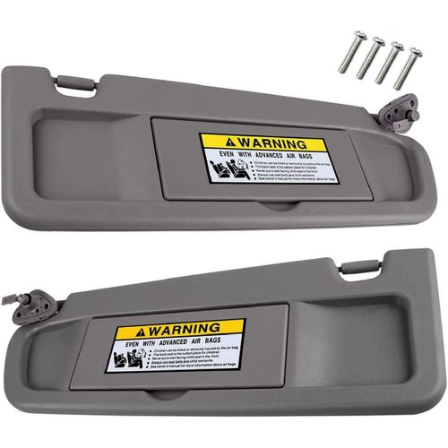 Pare-Soleil Côté Conducteur Et Passager Droit,Pour Honda Civic 2006 2007 2008 2009 2010 2011- 83230-Sna-A01zb - Type Atlas Gray