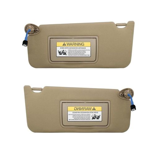 Pare-Soleil De Voiture Gris Beige Pour Honda Accord 2008,2009,2010,2011,2012,2013,2014,2017,Côté Conducteur,Côté Passager,Côté Droit - Type Beige Left And Right