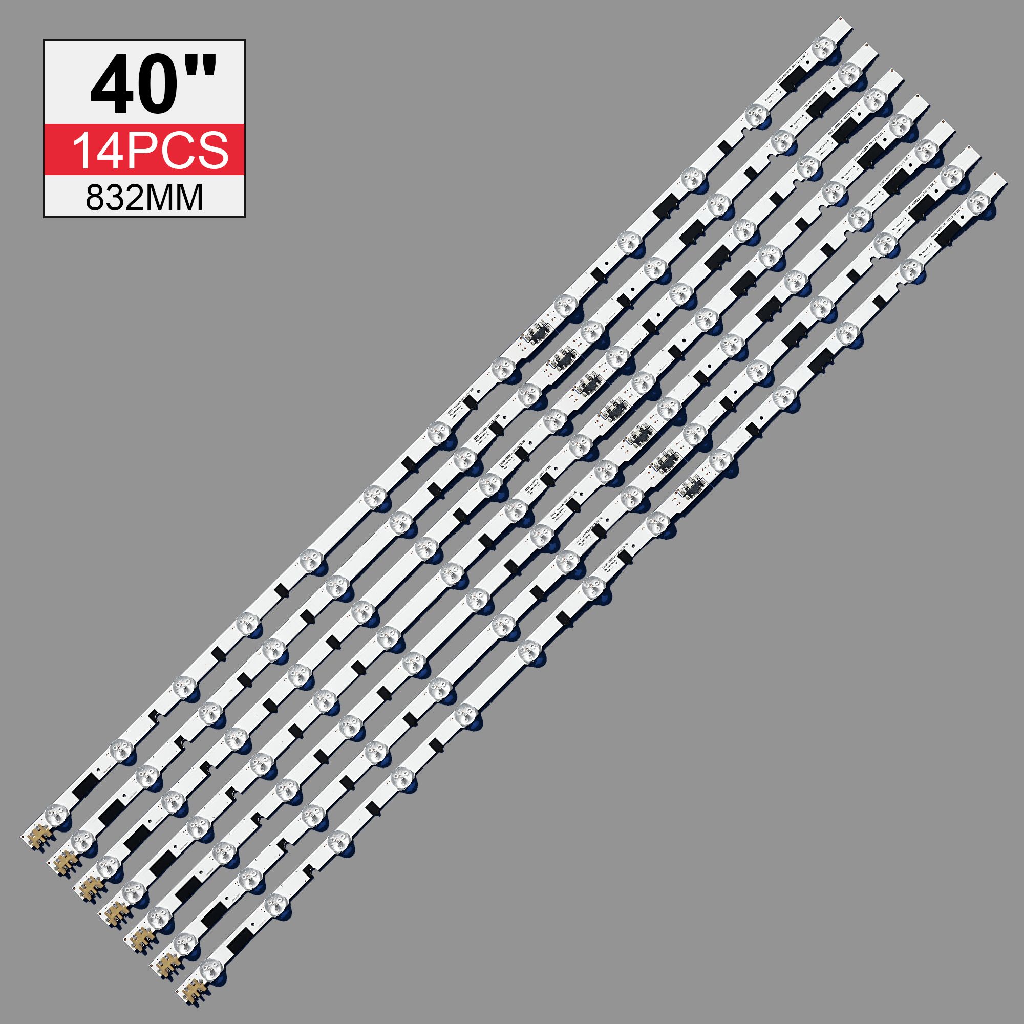 Bande de rtroclairage LED 13 lampes pour Sam-Sung 40 ''D2G...