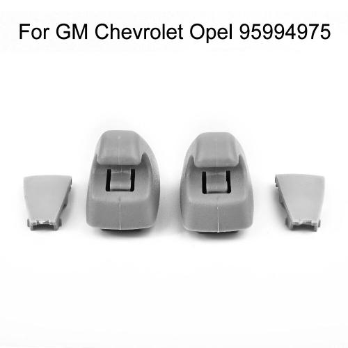 Réinitialisation De Support Gris Pour Pare-Soleil De Voiture,Crochet De Retenue Pour Gm-Chevrolet Opel 95994975 Cruze Sonic Spark,2 Pièces