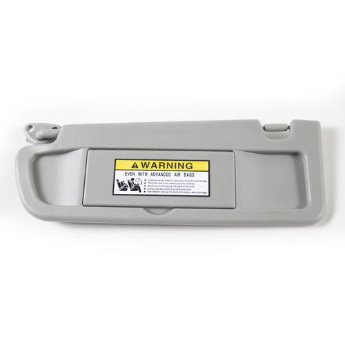 Pare-Soleil De Voiture Avec Plaque De Couverture De Miroir De Courtoisie,Adapté Pour Honda Civic 2006-2011,Bloquant La Lumière Du Soleil,74320-42501-B2,74310-42452-B2 - Type Light Gray Left Side