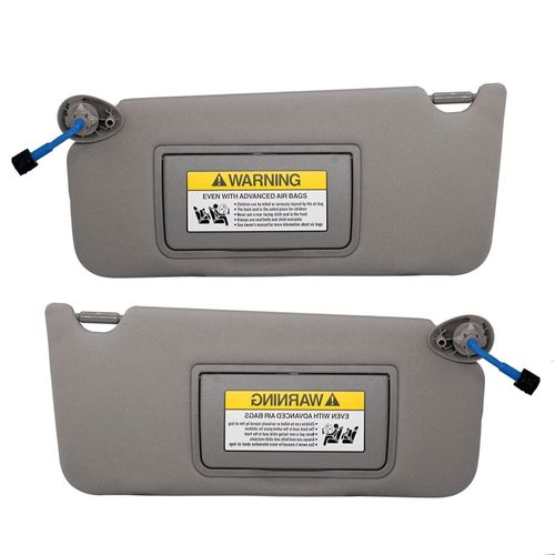 Pare-Soleil Côté Conducteur Et Passager Pour Honda Accord,Beige,Gris,Côté Droit,2013,2014,2015,2016,2017 - Type A Pair Of Gray