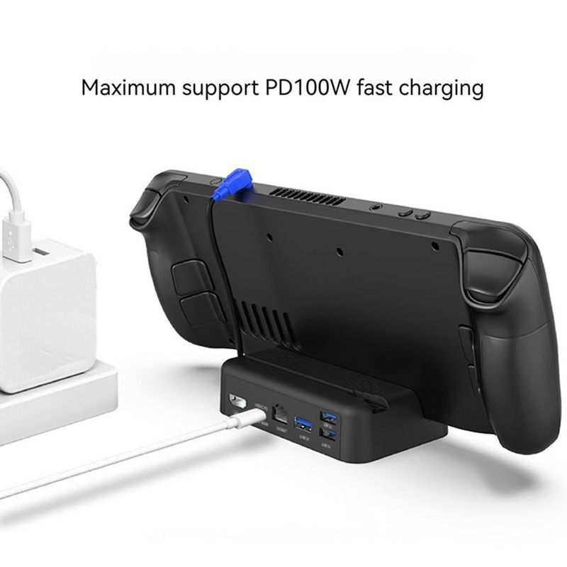 Base De Conversion Vido Usb C Vers Rj45, Support Hub Pour S... - 3