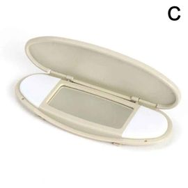 Panneau De Pare-Soleil De Voiture,Couvercle De Miroir De Vanité,Pour Mini Cooper S One D Jcw,Pour Bmw Mini R55 R56 R60 2007-2014 A8tage - Type Beige