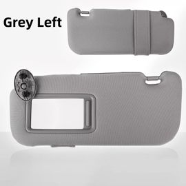 Pare-Soleil Intérieur De Voiture Avec Miroir,Pare-Soleil Gris Beige,Magasins,Conducteur Droit,Côté Passager,Toyota Auris Cortrust2008-2013 - Type Grey Left #A