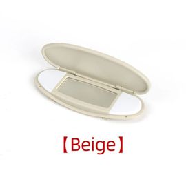 Couverture De Miroir De Courtoisie De Maquillage De Pare-Soleil De Voiture,Bmw,Mini Cooper R55,R56,R57,R59,R60,Intérieur 2007-2014,2007-2014 - Type Beige