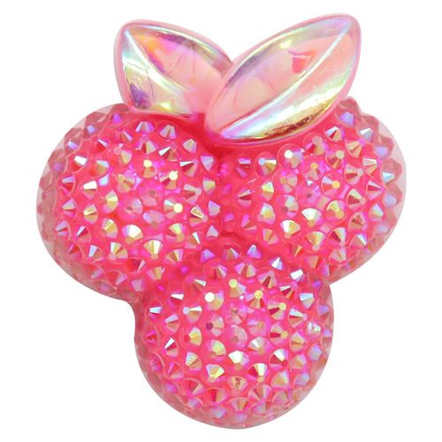 Breloques De Chaussures En Résine De Raisin Kawaii,Fruits Scintillants,Ananas,Aucun Raisin,Pomme,Bracelets Strucfit,Sandales,Décoration De Chaussures,1 Pièce - Type Or