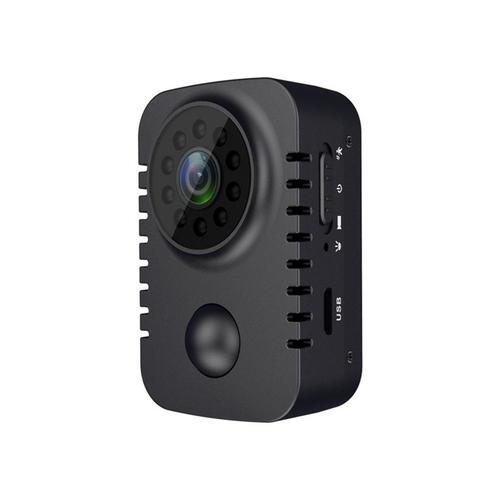 Mini caméra de sécurité HD 1080P, appareil de poche à activation par le mouvement, pour nounou, pour veille en voiture, Webcam PIR sans carte