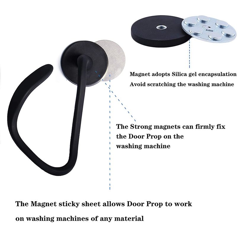 Support de porte de lave-linge, support magntique pour Mach... - 2