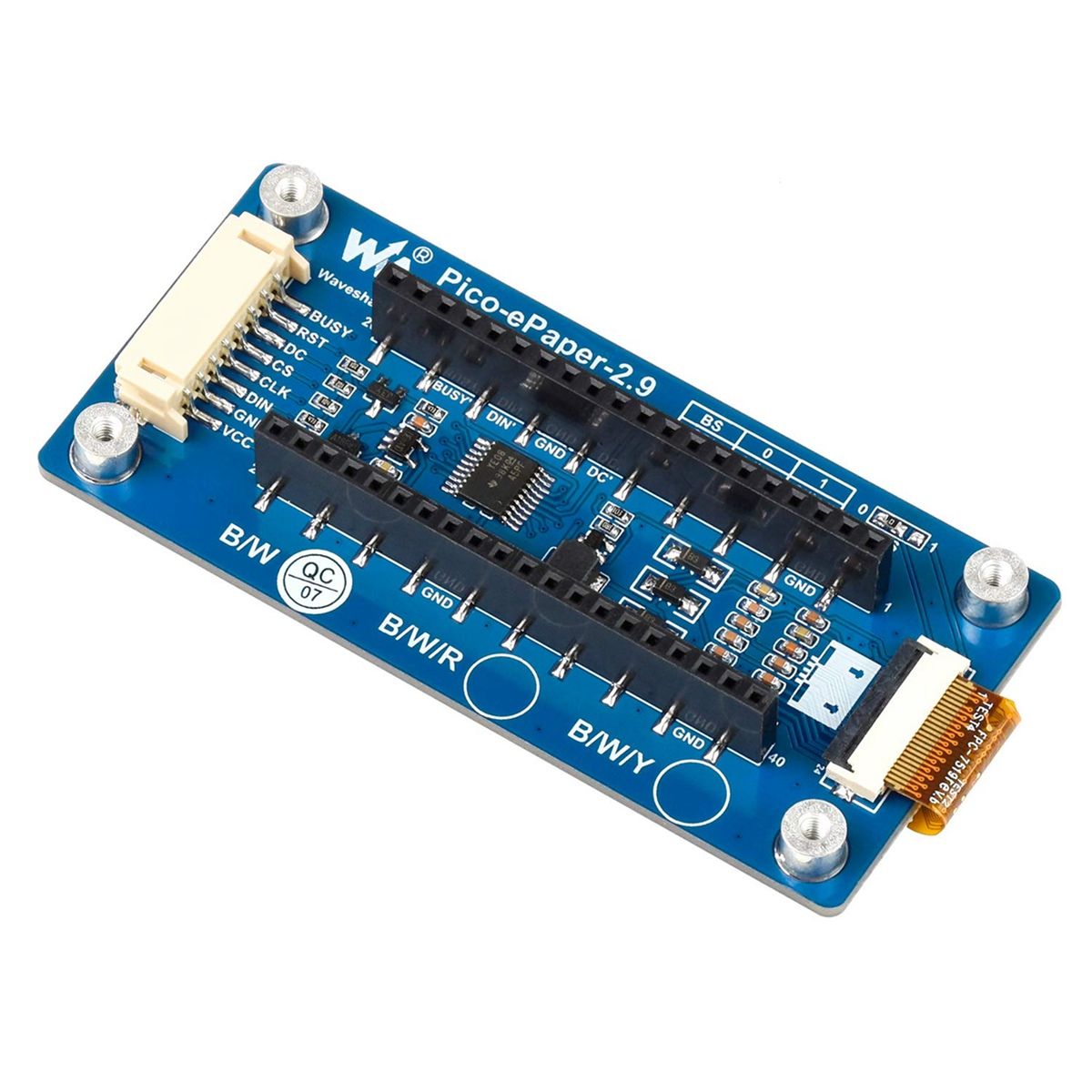 Waveshare-E-Ink Display Tech pour Raspberry Pi, E-Paper, Noi... - 4