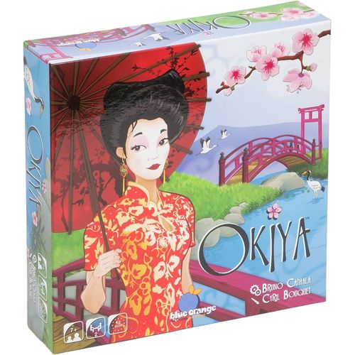 Blackrock Games Blue Orange Oki Board Game, Mulyi