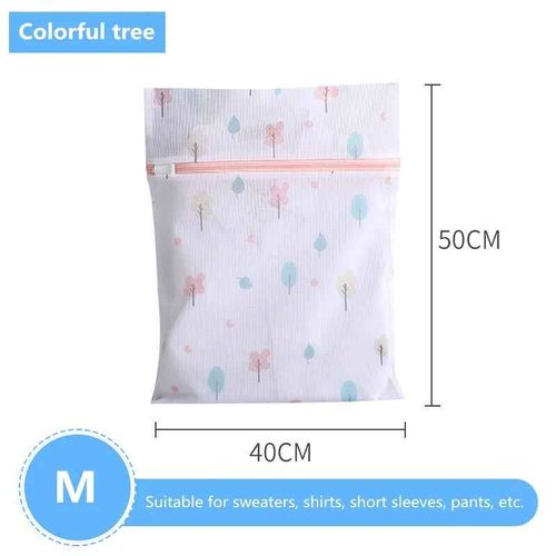 Ensemble de sacs à linge College mignons pour machine à laver,rangement pour vêtements sales,soutien-gorge,sous-vêtements,neuf,6 pièces - Type M 40x50cm-4-pieces