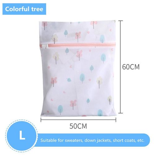 Ensemble de sacs à linge College mignons pour machine à laver,rangement pour vêtements sales,soutien-gorge,sous-vêtements,neuf,6 pièces - Type L 50x60cm-4-pieces