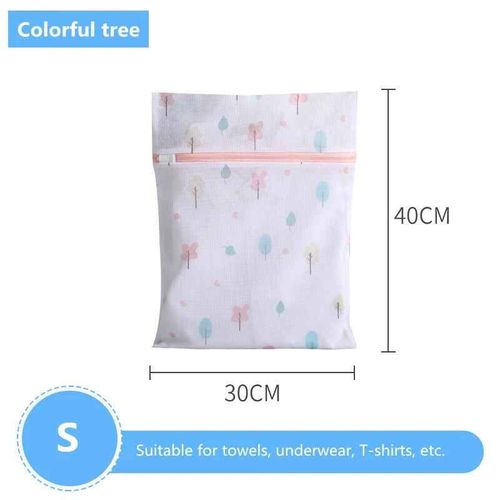 Ensemble de sacs à linge College mignons pour machine à laver,rangement pour vêtements sales,soutien-gorge,sous-vêtements,neuf,6 pièces - Type S 30x40cm-4-pieces
