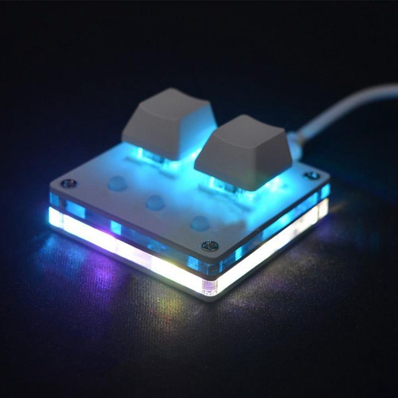 Mini clavier de jeu � 2 touches, Macro de programmation, ave... - 2
