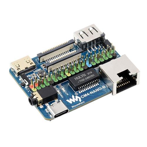 Waveshare pour Raspberry Nano-CM4-B 6 000 Board pour Compute Tech 4 Lite / EMMC Astronomical Plate 40Pin GPIO Wild
