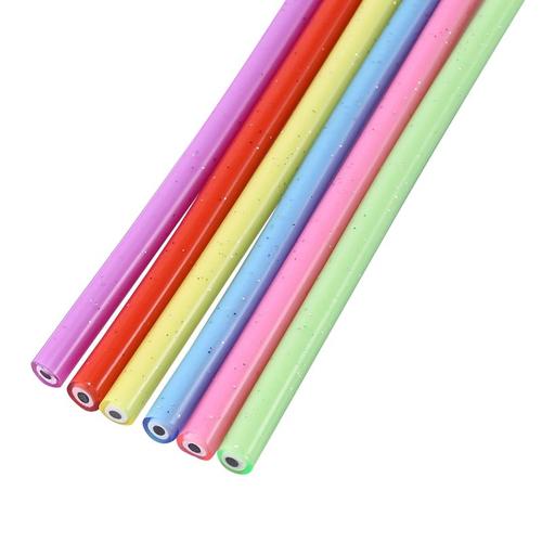 Crayons Souples Pliables Avec Gomme, Crayons Souples Flexibles, Colorés, 60 Pièces