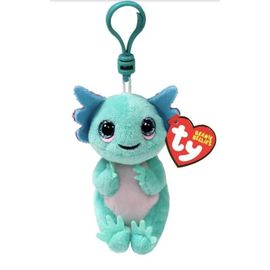 Porte-Clés Peluche - Ty - Ty43121 - Beanie Bellies Clip - Alex L Axolotl - Mixte - 15 Cm
