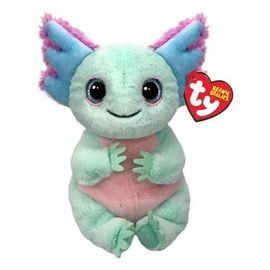 Peluche - Ty - Beanie Bellies Small - Alex L Axolotl - Rouge - Pastel - 17 Cm