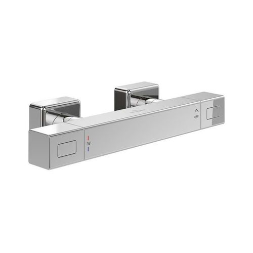 Mitigeur thermostatique de douche V&B UNIVERSAL 317x104x65mm, carré chrome
