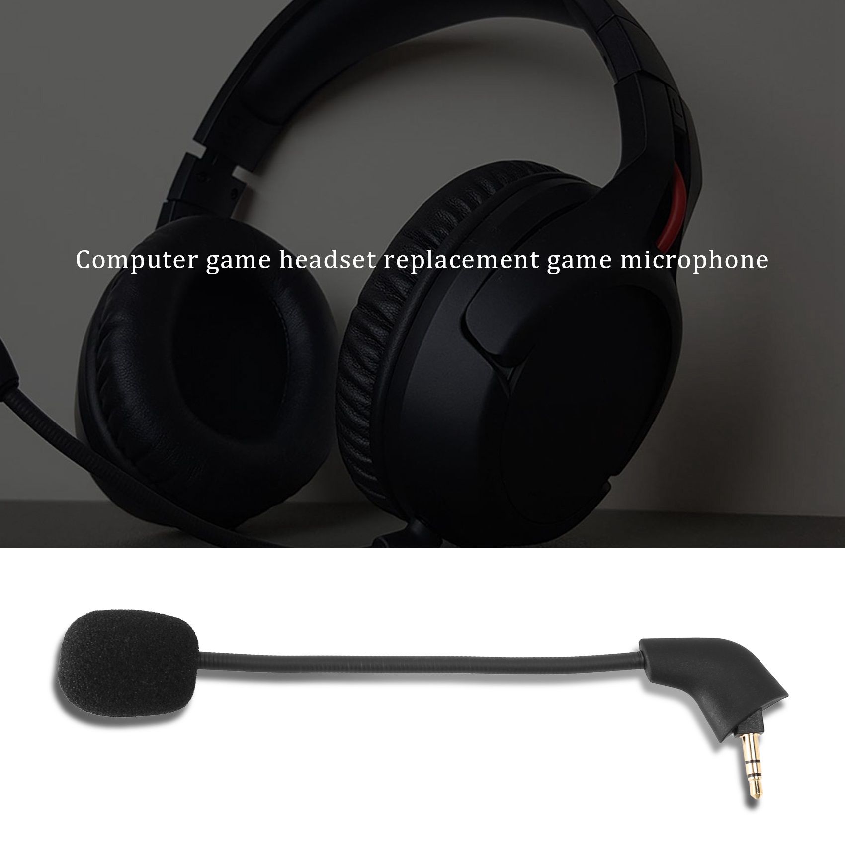 Micro de jeu de remplacement, pour KINGSTON HyperX Cloud II ... - 2