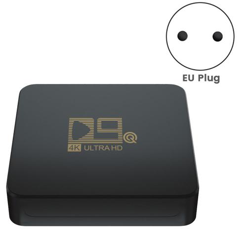 D9Q Mini Smart TV Box, Android 10.0, 2.4G, WiFi, 4K, Décodeur, 8G, 128 Go, Lecteur multimédia, Home Cinéma