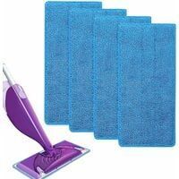 Remplacement Lingettes Reutilisable pour Swiffer WetJet Spray Balai...