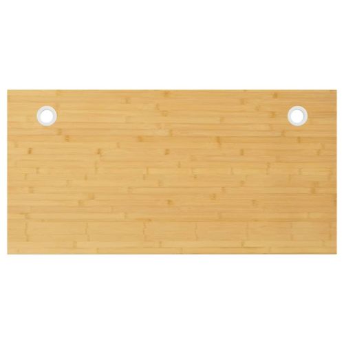 Vidaxl Dessus De Bureau 110x55x2,5 Cm Bambou