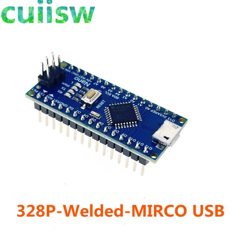 Contrôleur de caractéristique 3.0 compatible avec Ardu37Nano CH340,pilote USB avec câble NANO V3.0,ATMEIncome 328P,Type-C,Micro USB - Type Welding Micro USB