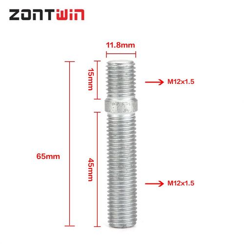 Kit d'adaptateur de vis de boulons de roue arc-en-ciel,conversion de goujons de roue,grand LDP( écrou),M12x1.5-12x1.25,14x1.5-14x1.5,14.25,15x1.25,5 pièces - Type 5PCS 12x1.5-12x1.5 #B