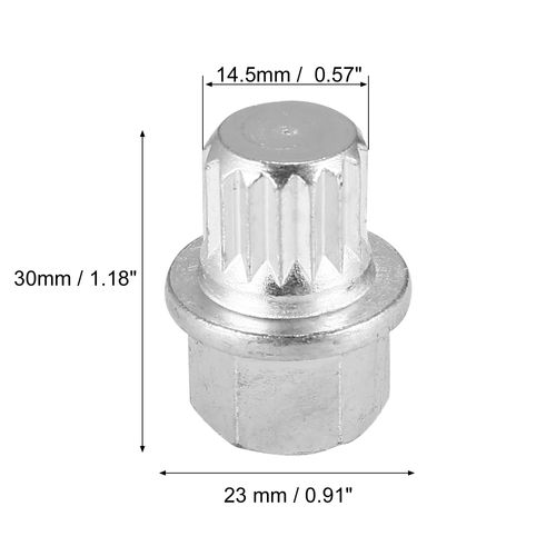 X Autohaux-Écrou De Verrouillage De Roue Antivol,Clé De Retrait Pour Vw,Audi Abc0/10pt,Abc1/11pt,Abc2/13pt - Type Abc5 16pt